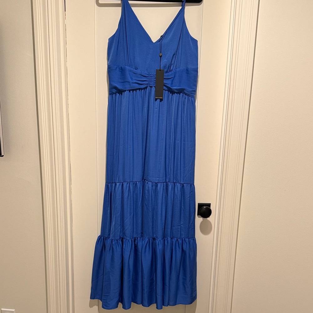 Kobi Halperin Sapphire Blue Maxi Dress